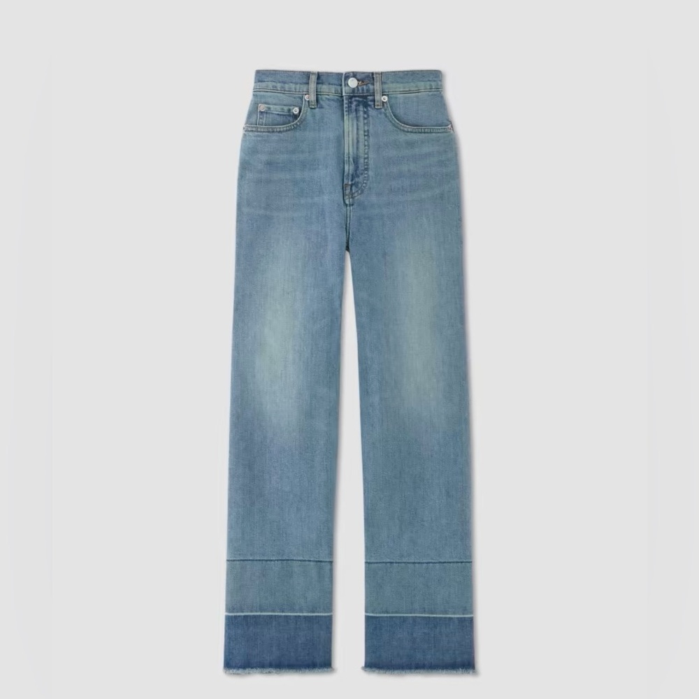 Everlane The Way High Sailor Jean Size 31 Crop